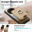 For Honor Magic V3 Khaki Twill Fabric Card Bag Phone Case - 6