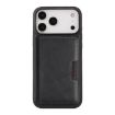 iPhone 17 Pro Max Kalebol MagSafe Card Bag Leather Case (Black) - 2