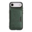 iPhone 17 Air Green Leather MagSafe Two-Fold Card Case - 2