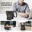 iPhone 17 Air Kalebol Leather MagSafe Card Holder Case (Black) - 3