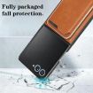 Samsung Galaxy Z Flip7 Kalebol MagSafe Leather Case (Brown) - 4