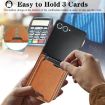 Samsung Galaxy Z Flip7 Kalebol MagSafe Leather Case (Brown) - 6