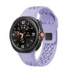 Galaxy Watch 8 40mm/44mm Black Reverse Buckle Purple Band - 1