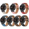Samsung Galaxy Watch 8 Metal Connector Leather Band Blue Black - 4