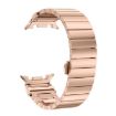 Samsung Galaxy Watch 8 Bamboo Joint Stainless Steel Band, Rose Gold - 3