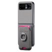 Moto Razr 40 Gray Card Bag Ring Magnetic Twill Fabric Case - 2