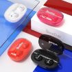OneDer W12 TWS Bluetooth Earphone, IPX5 Waterproof, HD Stereo, Red - 6