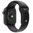 W34 1.54" IPS Smart Watch - Heart Rate, Sleep & ECG Monitor (Black) - 4