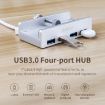 ORICO MH4PU-P Aluminum 4 Port USB3.0 Clip HUB - Black - 6