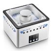 Ashtray Air Purifier for Indoor Smoke Removal - Blue and White - 1