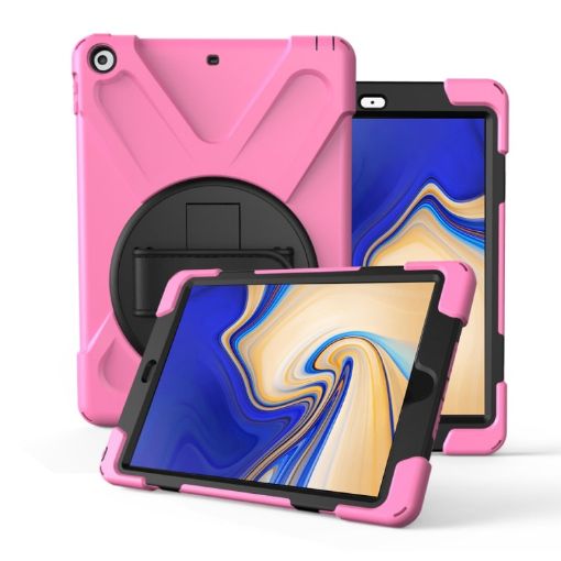 Galaxy Tab S4 10.5 T830/T835 360 Rotating Pink Protective Case - 1