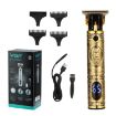 VGR V-228 5W USB Hair Clipper, LED Display, Retro Bronze Engraved - 3