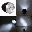 LED Retro Bicycle Headlight: Night Riding Safety Warning (Silver) - 5