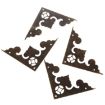 Antique Corner Bracket Feet - Jewelry Box Wood Protector (4pcs) - 5