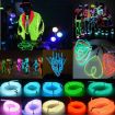 Flexible LED EL Wire Neon Lamp USB Controller 3M Red Light - 2