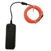 Green EL Wire LED Neon Rope Light 3M USB Controlled Energy Saving - 5