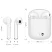 I7s TWS Wireless Bluetooth Earphones with Plating & Charging Bin - 2