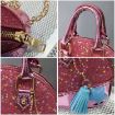 Silver Mini Leather Shoulder Bag - Cute Messenger Tote for Girls - 4