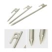 Durable 30cm Stainless Steel Tent Stakes Pegs for Camping - 3