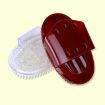 Meridian Brush Body Massage Massager - Transparent, Five Lines - 5