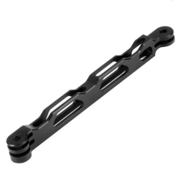 16.5cm Aluminium Camera Extension Arm for Action Camera (Black) - 1