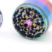 Creative Spider Colorful Smoke Grinder, Zinc Alloy, Four-layer - 4