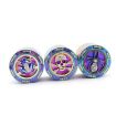 Creative Spider Colorful Smoke Grinder, Zinc Alloy, Four-layer - 5