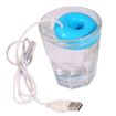 Blue Donut Shape Mini USB Air Humidifier & Aroma Diffuser - 1