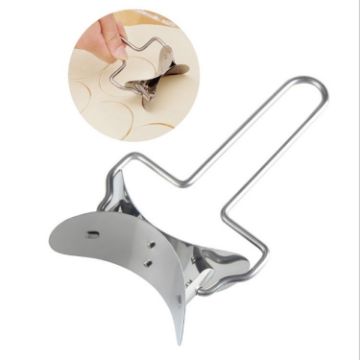 Stainless Steel Dumpling Maker & Cutter - 8.3 Dumplings Round Knife - 1