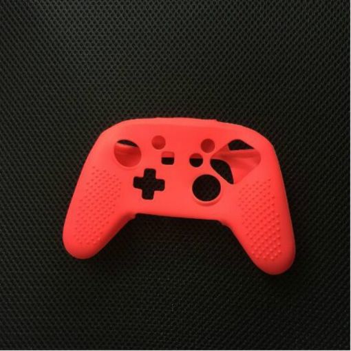 Red Silicone Protective Case for Switch Pro Controller Handle - 1