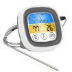 Digital Display Kitchen Barbecue Thermometer - Gray with White Box - 2