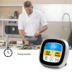 Digital Display Kitchen Barbecue Thermometer - Gray with White Box - 3