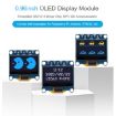 Waveshare 0.96" OLED Display, 128x64, SPI/I2C, Yellow Blue - 6