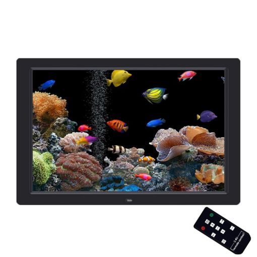 12" DPF-1201 Wall Mounted LCD Photo Frame, 1280x800, EU Plug - 1
