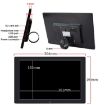12" DPF-1201 Wall Mounted LCD Photo Frame, 1280x800, EU Plug - 3