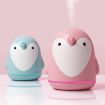 Cute Penguin USB Aroma Humidifier 220ml Air Purifier (Pink) - 2