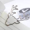 8 PCS Deer Head Paper Clip Set Creative Shape Pin Bookmark - 4