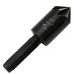 Woodworking Hole Drilling Board with Chamfering Knife, Black - 6