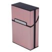 Pink Aluminum Cigar Cigarette Case Tobacco Holder Box - 2