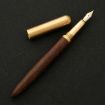 Wenge Wood Luxury Fountain Pen - School Office Gift Supplies - 2