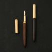 Wenge Wood Luxury Fountain Pen - School Office Gift Supplies - 5