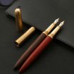 Luxury Tiger Wood Fountain Pen School Office Gifts Supplies - 4