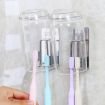 Wall Mounted Stainless Steel Toothbrush Holder and Cup - 5