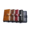 Black PU Aluminum Anti-Theft RFID Shielding Card Case Wallet - 3