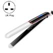 35W Dual-use Electric Curling & Straightening Splin, UK Plug White - 1