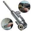 105 Long Handle Right Angle Corner Drill with Screwdriver Bit - 6