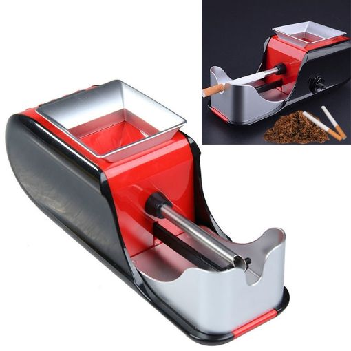 Automatic Electric Cigarette Maker Set, EU Plug (Red) - 1