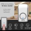 CACAZI W-899 Wireless Remote Control Doorbell, US Plug Style - 3