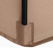Khaki Polyester Parasol Cover for 3m 8-Rib Round Umbrella - 5