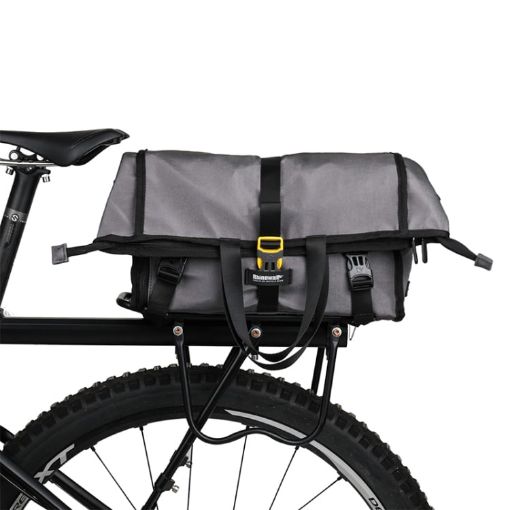 Rhinowalk X2002 Bicycle Pannier Bag Shoulder Messenger Full-gray - 1